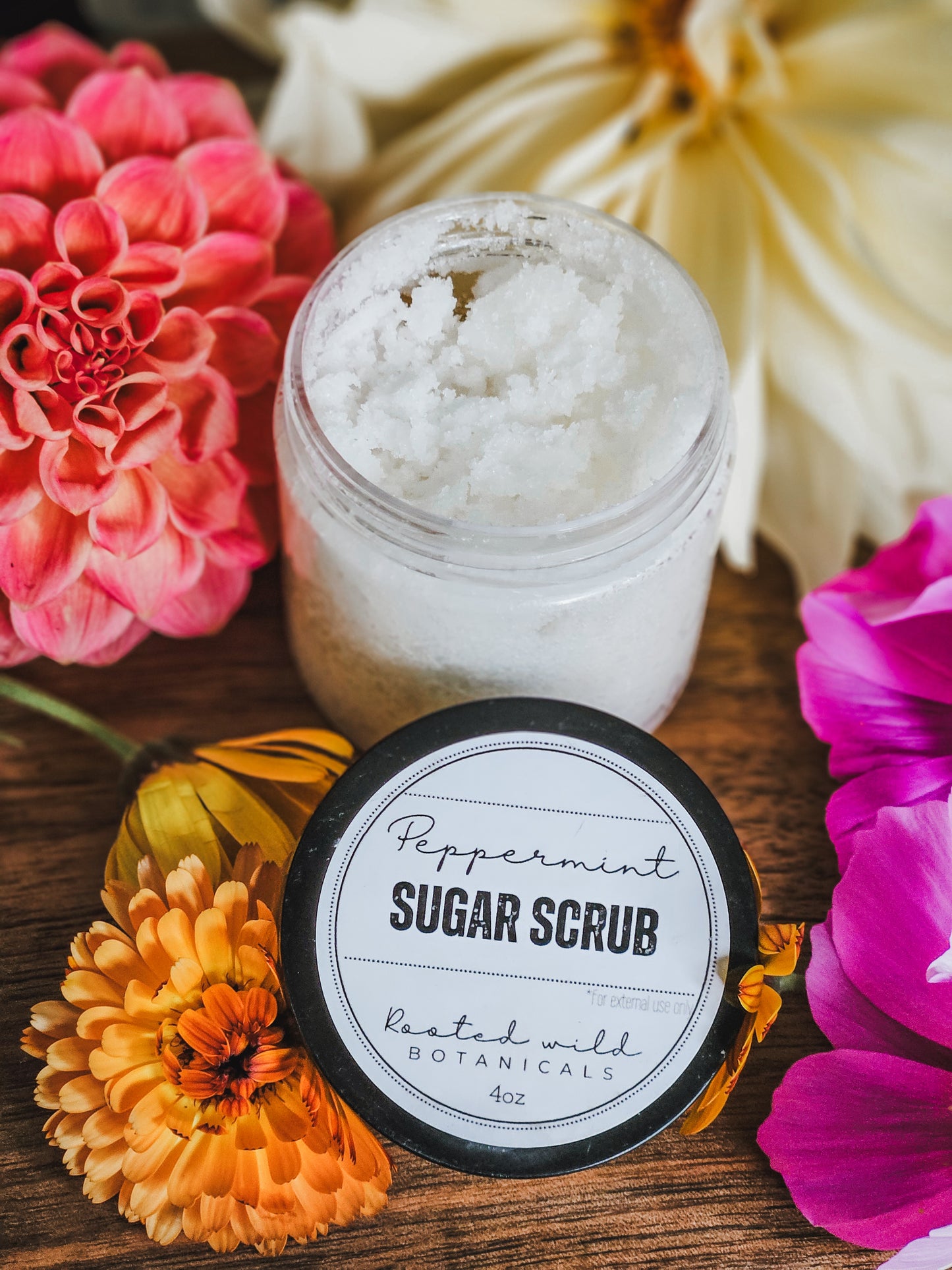 Peppermint Sugar Scrub