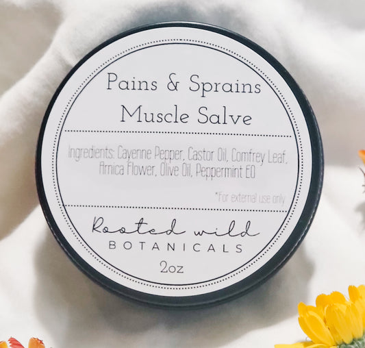 Pains and Sprains Muscle Salve